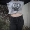 Cropped Raglan Feminino Bola de Cristal - Image 7