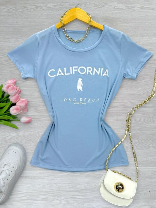 Blusa Feminina Azul Bebe California - Image 2
