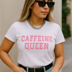 T-shirt Feminina Caffeine Queen