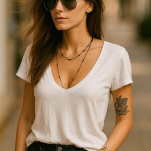 Blusa Podrinha Branca