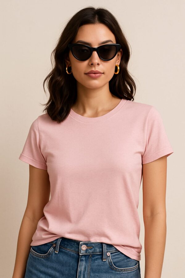 Blusa Feminina Básica Sem Estampa - Image 6