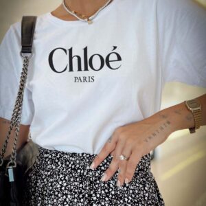 Home camiseta feminina chloè – t shirt casual e sofisticada