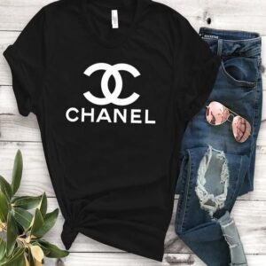 Home camiseta feminina chanel – minimalista moda casual