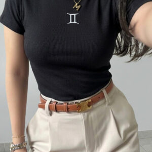 Blusa ribana preta